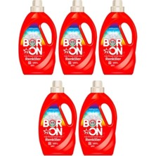 Eti Maden Doğal Mineralli Sıvı Çamaşır Deterjanı Renkliler  Için 5 Adet 130 Yıkama.