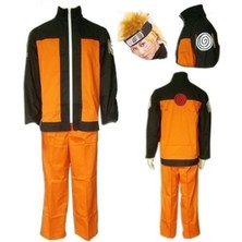 Bkmc Lüks Naruto Uzumaki Kostümü Doğum Günü Süsü