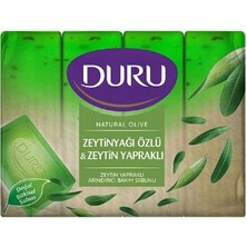 Duru Kalıp Sabun Naturel 4X150G Zeytinyağı Özü 1 Adet