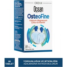 Orzax Osteofin E Takviye Edici Gıda 60 Tablet