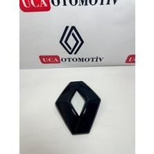 OEM Panjur Arması Ön Logo Siyah - Renault Clio 4 Fluence Megane 3 628905855R