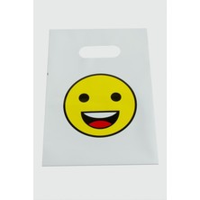 SiHako 13*20 Emoji El Tutma Poşet Paketi 50 Adet