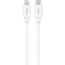 Ttec Usb-C - Lightning Şarj ve Data Kablosu