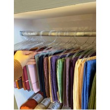 Askıcı Şal Askısı Geniş 30 Lu Paket Kristal Büyük Şal