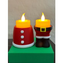 Lades Noel Baba ve Claus (Tealight) Yoktur