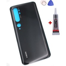 Yedcom Xiaomi Mi Note 10 Pro Siyah Arka Kapak Batarya Kapağı Pil Kapağı Yapışkan Ve Sökme Aparatıyla Beraber Full Set