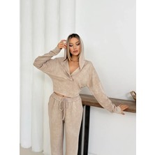 Boom Bester Kadın Modal Kapüşonlu Ikili Takım - Premium Kalite Modal Kumaş