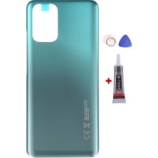 Yedcom Xiaomi Redmi Note 10 5G Yeşil Arka Kapak Batarya Kapağı Pil Kapağı Yapışkan Ve Sökme Aparatıyla Beraber Full Set