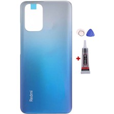 Yedcom Xiaomi Redmi Note 10S Beyaz Arka Kapak Batarya Kapağı Pil Kapağı Yapışkan Ve Sökme Aparatıyla Beraber Full Set