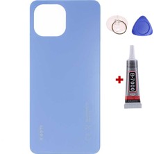Yedcom Xiaomi Mi 11 Lite Mavi Arka Kapak Batarya Kapağı Pil Kapağı Yapışkan Ve Sökme Aparatıyla Beraber Full Set