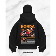 Honda CBR600RR Motorcu Zip Hoodie