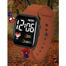 Özbience Su Geçirmez Renkli Dijital Çocuk Saati Işıklı ve Figürlü Tasarım