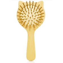 Mutlu Müşteri Bambu Kedi Tasarımlı Tarak 24’lü Paket