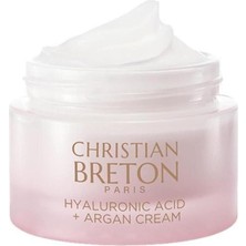 Christian Breton Hyalüronik Asit + Argan Cildi Besleyici ve Kırışıklıkları Azaltıcı Yüz Kremi 50 ml