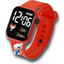 Özbience Su Geçirmez Dijital Çocuk Saati, Renkli Figürlü Işıklı Ekran