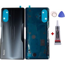 Yedcom Xiaomi Xiaomi Poco K40 Gaming Siyah Arka Pil Batarya Kapağı Arka Kapak Yapışkan Ve Sökme Aparatıyla Beraber Full Set