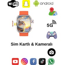 Özbience 5g Akıllı Saat, Amoled Ekran, Gps, Nfc, Kamera, Yapay Zeka Desteği