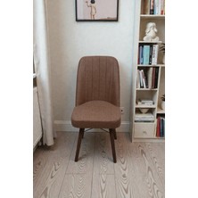 Baresmu Hasa 1 Adet Sandalye – Ahşap Ayaklı, Ergonomik, Rahat Oturumlu Modern Mutfak ve Yemek Sandalyesi