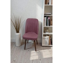 Baresmu Hasa 1 Adet Sandalye – Ahşap Ayaklı, Ergonomik, Rahat Oturumlu Modern Mutfak ve Yemek Sandalyesi