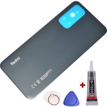 Yedcom Xiaomi Redmi Note 11 5G Siyah Arka Pil Batarya Kapağı Arka Kapak Yapışkan Ve Sökme Aparatıyla Beraber Full Set