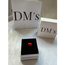 DMs Silver Renk Değiştiren Gizli Mesaj Kalp Gümüş Charm'ı