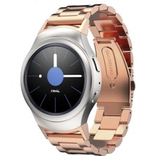 Özbience Paslanmaz Çelik Metal Kordon 22MM Huawei Watch GT Serisi Uyumlu Şık Tasarım