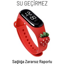 Özbience Dijital LED Çocuk Saati, Örümcek Adam Temalı, Su Geçirmez ve Dokunmatik