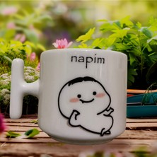 Game Fruy Napim Espirili Kupa Çift Taraf Baskılı Kupa- Seramik Çay, Kahve Hediyelik Bardağı