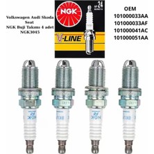 Ngk Volkswagen Golf 5 1.6 Motor Buji Seti Ngk 2004-2009