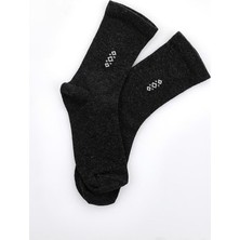 Semoor Erkek Üçgen Desen Soket Çorap Pamuklu (Penye) 3'lü