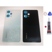 Yedcom Xiaomi Xiaomi Poco F5 Beyaz Arka Pil Batarya Kapağı Arka Kapak Yapışkan Ve Sökme Aparatıyla Beraber Full Set