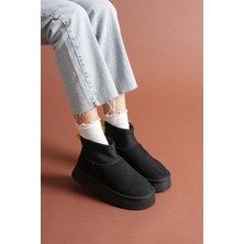 Mirelle Cuen Siyah Süet Bot