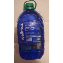Wellmas Antifirizli Şampuanlı Cam Suyu 5 Lt