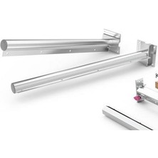 Koral Duvara Montaj Çamaşır Askılığı