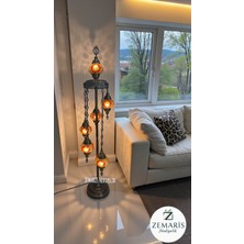 Zemaris Hediyelik El Yapımı Otantik Mozaik Lambader 6'lı