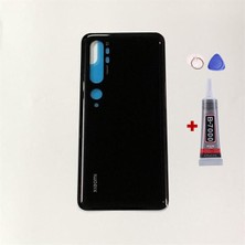 Yedcom Xiaomi Mi Note 10 Siyah Arka Pil Batarya Kapağı Arka Kapak Yapışkan Ve Sökme Aparatıyla Beraber Full Set