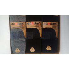 Dündar 4034 Fant.erkek Lambswool Yün Çorap--12 Adet--