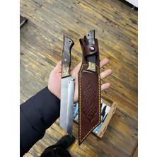 El Yapımı N690 Böhler Çelik Tanto Model Av ve Outdoor Bıçağı