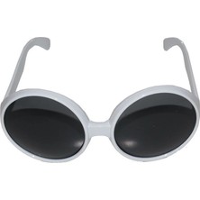 80 Li Yıllar Beyaz Renk Nostalji Yeşilçam Parti Gözlüğü