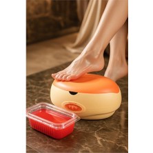 Toptan Bulurum Parafin Isıtıcı 750 ml Parafin Seti El ve Ayak Cilt Bakımı Için