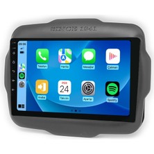 Maitech CE11053 Jeep Renegade 2014-2018 4+32GB Carplay Android Multimedya YENİ YASAYA UYGUN Teyp