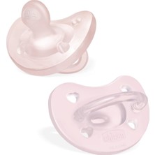 Değirmen Grup Chicco Physioforma Soft 2'li Silikon Emzik 2-6 Ay Kız