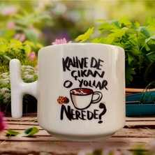 Game Fruy Kahve'de Çıkan Yollar Nerede Çift Taraf Baskılı Kupa- Seramik Çay, Kahve Hediyelik Bardağı