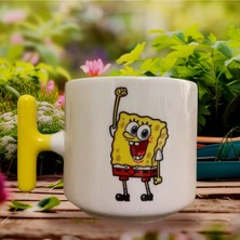 Game Fruy Sevimli Karakter Çift Taraf Baskılı Kupa- Seramik Çay, Kahve Hediyelik Bardağı