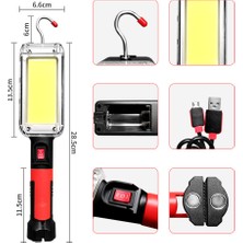 Watton USB Şarjlı Oto Tamirci Çalışma Lambası WT-733