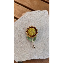 Nunu Takı Ayçiçeği Broş