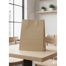 Ta-Fu Global Renkli Karton Çanta 25 Li Esmer Sap