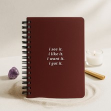 Notebook GIALA A5 Sert Kapak Çizgili Defter