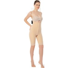 Özbience Diz Üstü Liposuction Korse, Agraflı, Beden Xlarge
