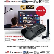 Vega Çanaklı Çanaksız Wifi Anten Full Hd Yeni Nesil Extra Tuşlu Uyumlu